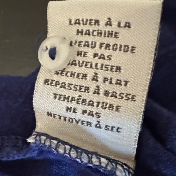 🌸Garage Deep Blue Button-Front Tank Top - Picture 5 of 6